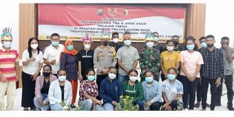 Polres Kediri Kota Luncurkan Program Orang Tua dan Anak Asuh Pelajar Papua