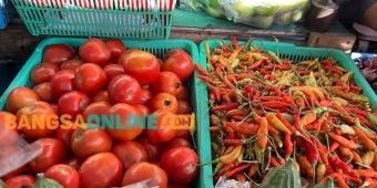 Harga Sembako Jatim Rabu 6 Agustus 2025: Cabai Rawit Rp32.076/kg, Tomat Rp11.036/kg