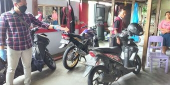 Enam Motor Milik Penghuni Kos di Jalan Aru Kota Blitar Hilang Digasak Maling