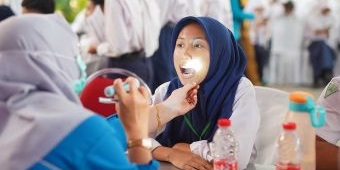 Cek Kesehatan Gratis di Kabupaten Kediri Juga Sasar Kalangan Pelajar