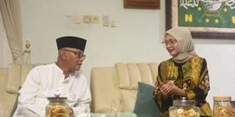 Safari Syawal, Vinanda-Qowim Silaturahmi ke Ulama, Mohon Dukungan dan Doa Bangun Kota Kediri