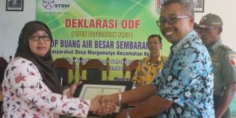 Dinkes Tuban Deklarasi ODF di Desa Margomulyo, Ajak Masyarakat Stop BAB Sembarangan