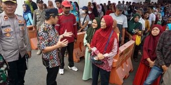 Pesan Wakil Wali Kota Pasuruan saat Operasi Pasar