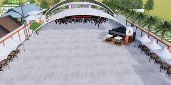 Sebentar Lagi Kota Madiun Akan Punya Bangunan Panggung Ala Sydney Opera House