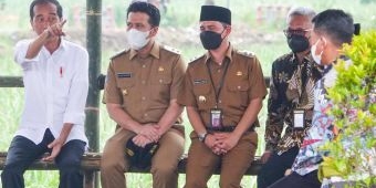 Dampingi Jokowi di Mojokerto, Emil Dardak Sebut Jawa Timur Basis Pabrik Gula dan Petani Tebu