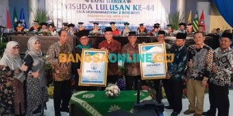 Upaya Jangkau Nasional, Smamda Sidoarjo Launching Logo Baru