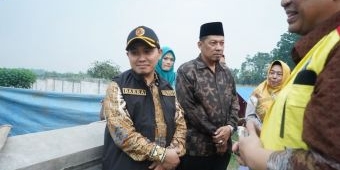 Perkuat Infrastruktur, Gus Barra Bangun Kembali Jembatan Bubak di Desa Gondang