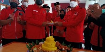Bupati Ngawi Hadiri Peringatan HUT PDIP ke-49