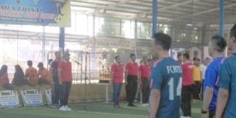 Peringati Hari Bhayangkara ke-73, Polres Lamongan Gelar Turnamen Futsal