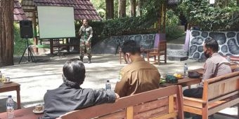 Perhutani Gandeng TNI-Polri Sosialisasi Pengendalian Kebakaran Hutan di Ngawi