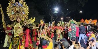 Kediri Nite Carnival 2023, Kontingen GG Usung Tema Romansa Rama dan Shinta