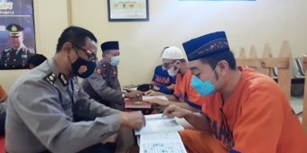 Biasakan Tahanan Mengaji, Dittahti Polda Jatim Gelar Tahjil Ramadan