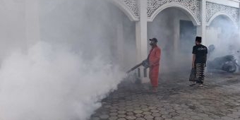 2 Santri Diduga Terjangkit DBD, Dinkes Kota Kediri Fogging Ponpes Al Ishlah