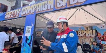 Pertamina Gelar Safety Campaign SPBU di Surabaya