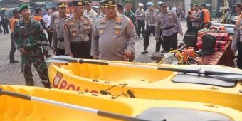 Kapolres Pasuruan Pimpin Apel Siaga Darurat Bencana, Pastikan Keselamatan Anak hingga Disabilitas