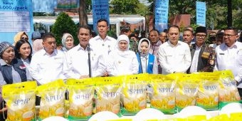 Gelar 828 Titik GPM, Gubernur Khofifah Tegaskan Komitmen Stabilkan Harga Pangan