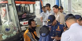 Dishub Kota Kediri Gelar Ramp Check di Terminal Tamanan Jelang Nataru 2026