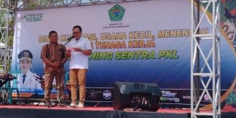 Bupati Pamekasan Launching Sentra PKL di Jalan Kesehatan