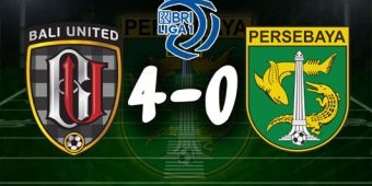Hasil Liga 1: Bali United Bekuk Persebaya Surabaya 4-0