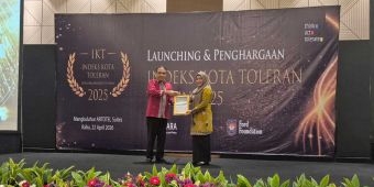 Kota Probolinggo Raih Penghargaan Indeks Kota Toleran 2025