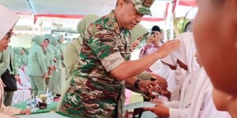 Danrem 084/Bhaskara Jaya Lakukan Kunjungan Kerja ke Dandim/0826 Pamekasan