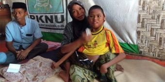 Alami Lumpuh Sejak Bayi, Bocah di Pamekasan ini Butuh Uluran Bantuan