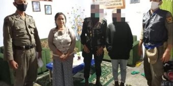 Berduaan di Kamar Hotel, Pasangan Bukan Suami Istri Diamankan Satpol PP Kota Kediri