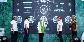 Dukung Peluncuran Platform Socio Forest, Gubernur Khofifah: Aplikasi Multi Manfaat