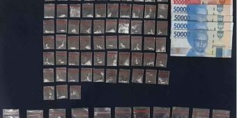 Polisi Ringkus Pengedar 63 Paket Sabu di Sumenep