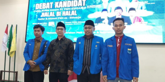 Gelar Halal Bihalal, PMII Sidoarjo Berharap Ada Kader yang Ikut Running di Pilkada