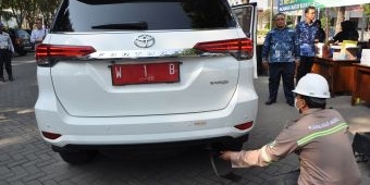 Lima Mobdin Pemkab Gresik Tak Lolos Uji Emisi