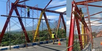 Percantik Jembatan Kali Lanang, DPUPR Lakukan Pengecatan dan Rencana Pasang Lighting