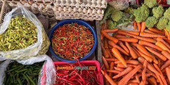 Update Harga Sembako Jatim 25 September 2025: Cabai Besar Rp44.076/kg, Tomat Rp5.362/kg