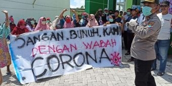 Warga Sidodadi Sidoarjo Tolak Puskesmas Dijadikan Tempat Isolasi Pasien Covid-19