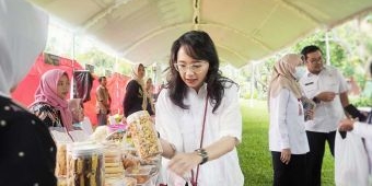 Promosikan UMKM Lokal, Ketua TP PKK Kabupaten Kediri Ajak Masyarakat Meriahkan 