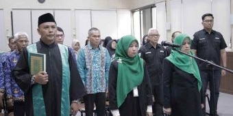 Kantah Pasuruan Gelar Kegiatan Pengambilan Sumpah dan Pelantikan PPAT Baru