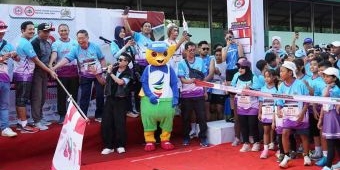Lepas Fun Run IDI Berlari, Wakil Wali Kota Kediri: Jadikan Lari Pemantik Semangat Hidup Sehat