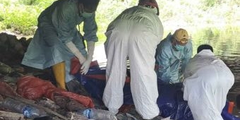 Mayat Tanpa Identitas Ditemukan di Bawah Jembatan Jalan Nasional Tuban