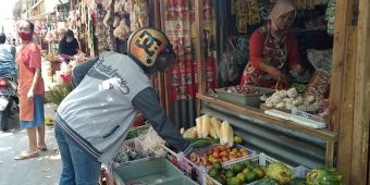 Meski ​Harga Sembako Stabil, Pasar Besar Ngawi Terpantau Masih Sepi Pembeli