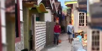 Berselisih, Warga Tuban Tega Tembok Akses Rumah Saudaranya