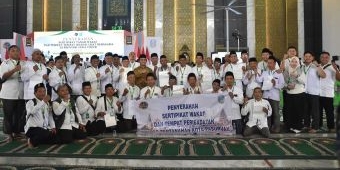 Kantah Kota Pasuruan Dukung Sertifikasi 2.532 Tanah Wakaf dan Rumah Ibadah