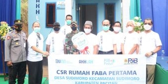 PJB Bangun Rumah Layak Huni dari Sisa Pembakaran Batu Bara PLTU di Pacitan