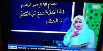 Ustadzah Nina Handayani Minta Maaf Salah Tulis Ayat Al-Quran saat Ceramah di Metro TV