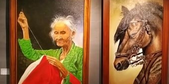 Menjadi Daya Tarik, Pameran Lukisan PSK di Tulungagung Dikunjungi Ratusan Pengunjung