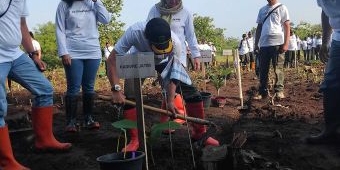 Samakan Semangat dan Komitmen, Perhutani Divre Jatim Gelar Ground Breaking Tamaman Tahun 2023