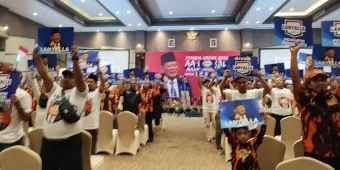 Ratusan Pemuda di Gresik Deklarasi LaNyalla Capres 2024