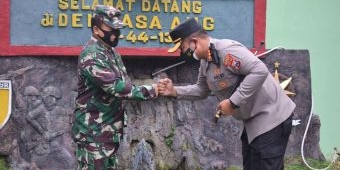 Peringatan HUT TNI ke-76, Polresta Sidoarjo Beri Kejutan