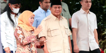 Hadiri Silaturahmi Kebangsaan di Rumah Prabowo, Khofifah: Jatim Jantung Kemenangan