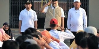 Apel Hari Jadi ke-338 Kota Pasuruan, Gus Ipul Ajak Insan Pendidik Cetak Prestasi Gemilang