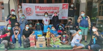 Rayakan HUT, Komunitas Honda NTT Gelar Baksos di Panti Asuhan